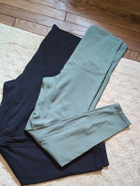 Maternity Bundle Poshdivah Women's Green/Black Leggings